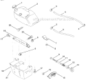 Page B Diagram and Parts List for WE1136A  Weed Eater Lawn Tractor